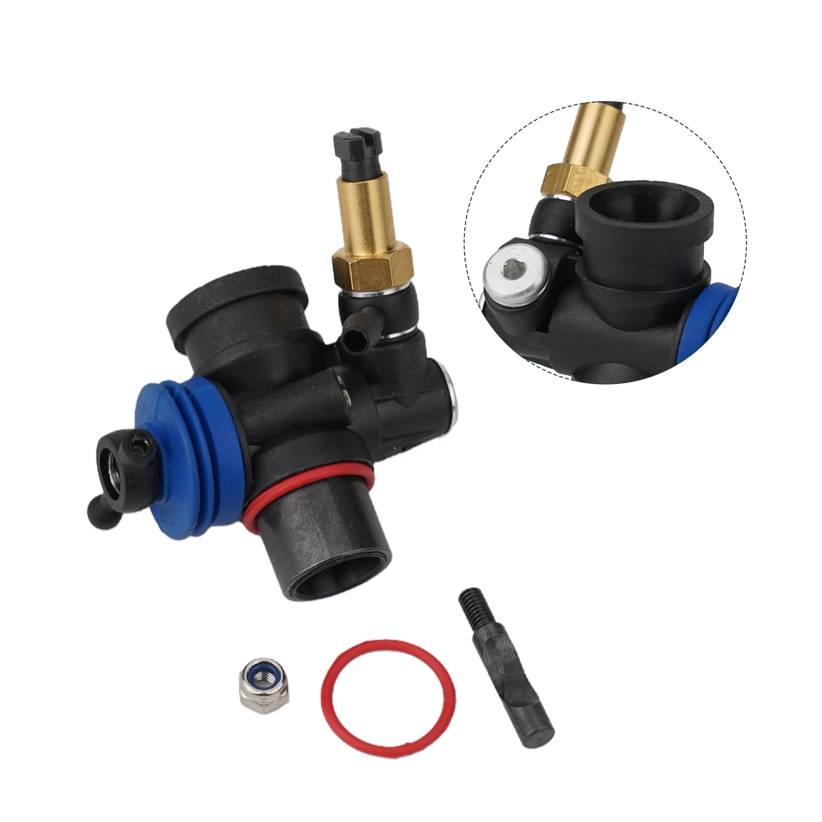 Achieve Smooth and Efficient Engine Performance with this Reliable Carburetor Replacement for Traxxas 4910 2 5 and 4907 3 3