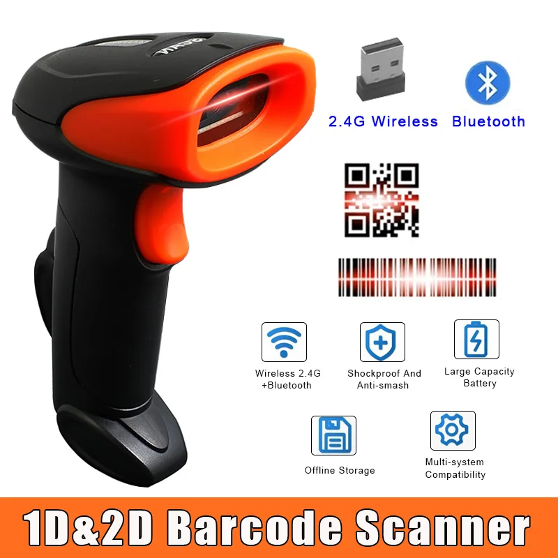 1D/2D Qr Code Porta… - image