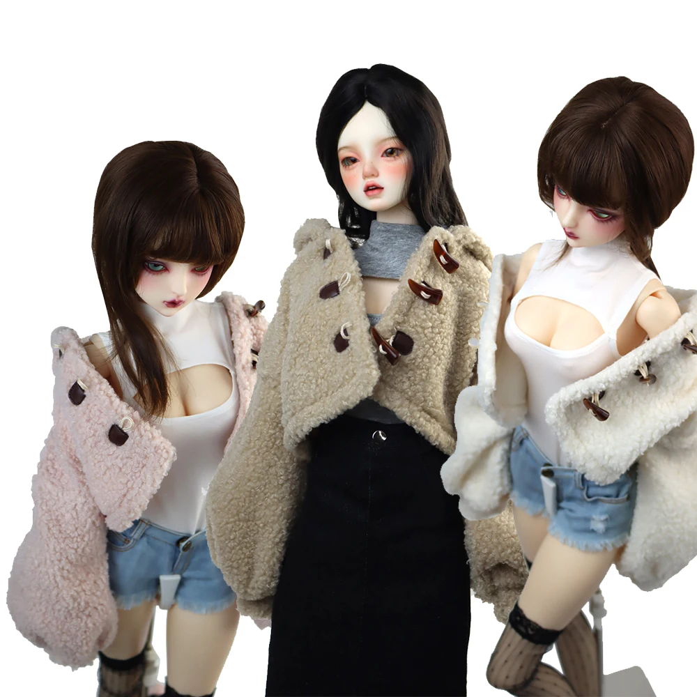 

Fits 58-60cm 1/3 BJD Spherical joint Doll Clothes Fashion coats jumpsuits jeans gift for Girls