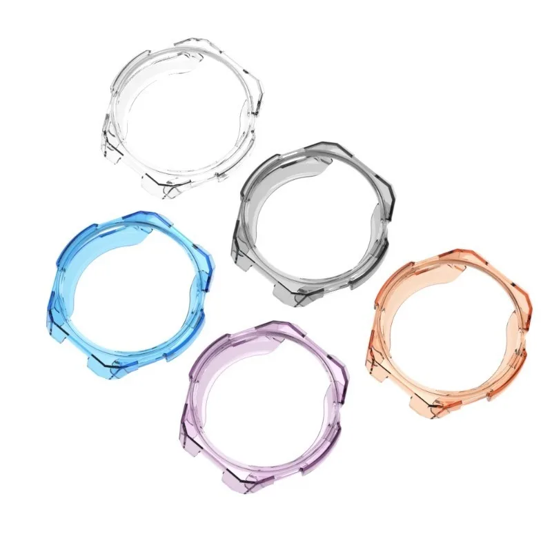 For Huami Amazfit Balance 3 Soft TPU  Silicone Cover Case Protector Half Pack Smartwatch Frame Bumper Cover