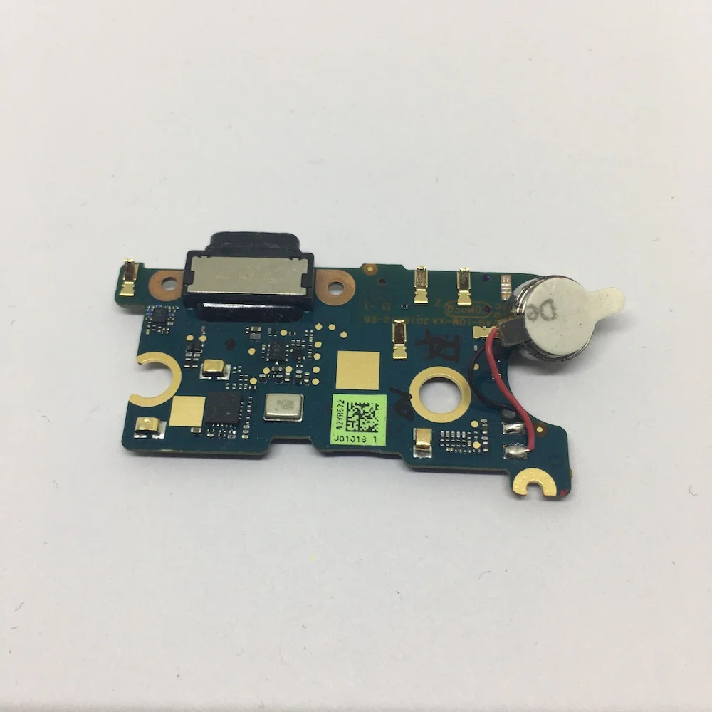 USB Charging Port Board for HTC U11, Charger Dock Connector Board, Flex Cable with Vibrator