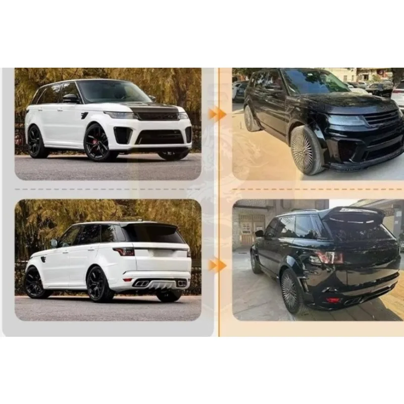 High Quality Style Body Kit for  Front Bumper Side Skirts Vents Main Grill Wing dxx