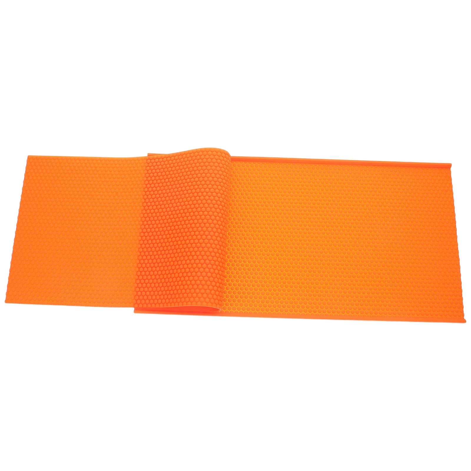 

Пресс для восковых листов из силикона премиум-класса, оранжевый, для изготовления вощины, инструмент для пчеловодства и рукоделия