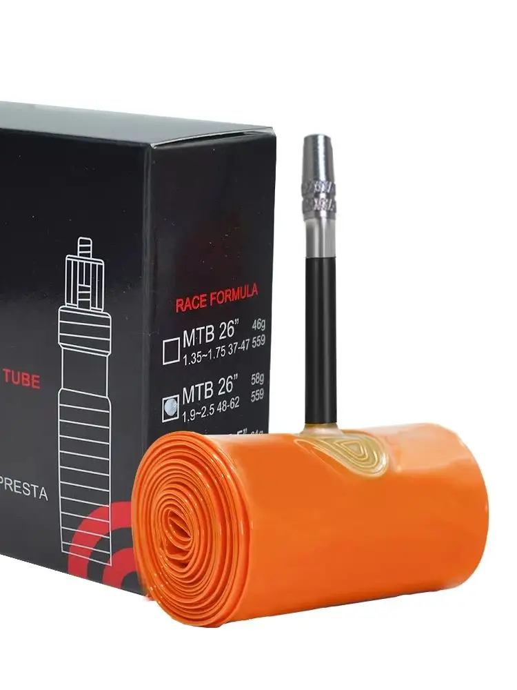 AliExpress ThinkRider Ultralight Bike Inner Tube 26 27.5 29 Inches MTB Bicycle TPU Material Tire 45mm French Valve Super Light Anti-Oxidati