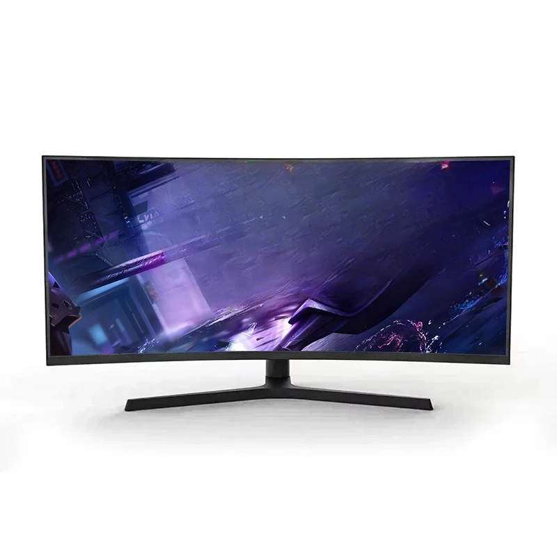 34 inch monitor 4k curved screen computer 27 inch ultra-thin borderless 2k gaming high definition LCD screen