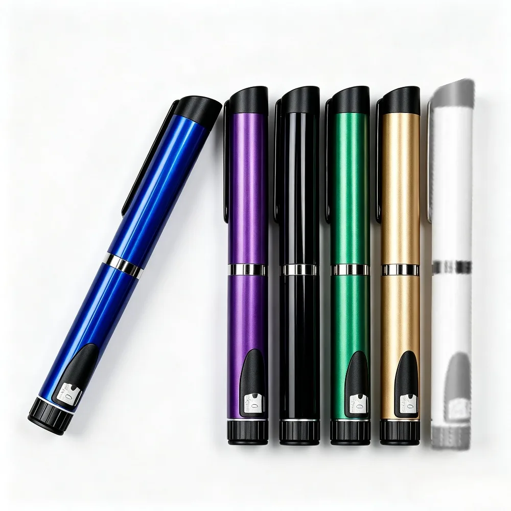 1-5 Pcs Upgrade Reusable Metal V3 60 IU Injection Pen, Empty Slimming Injection Pen Device Refillable Injection Pen Magic Pen