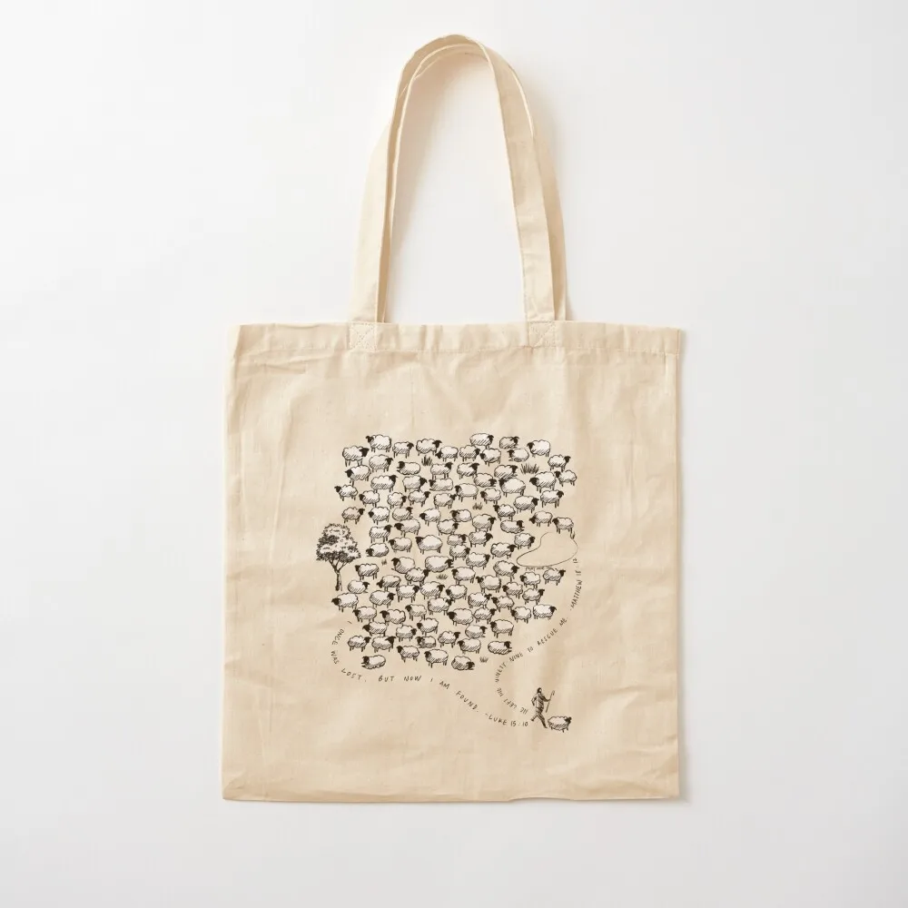 

Jesus left the 99 by Adora (Project Made New) Tote Bag tote bags men custom fabric bag Fabric bag women Canvas Tote