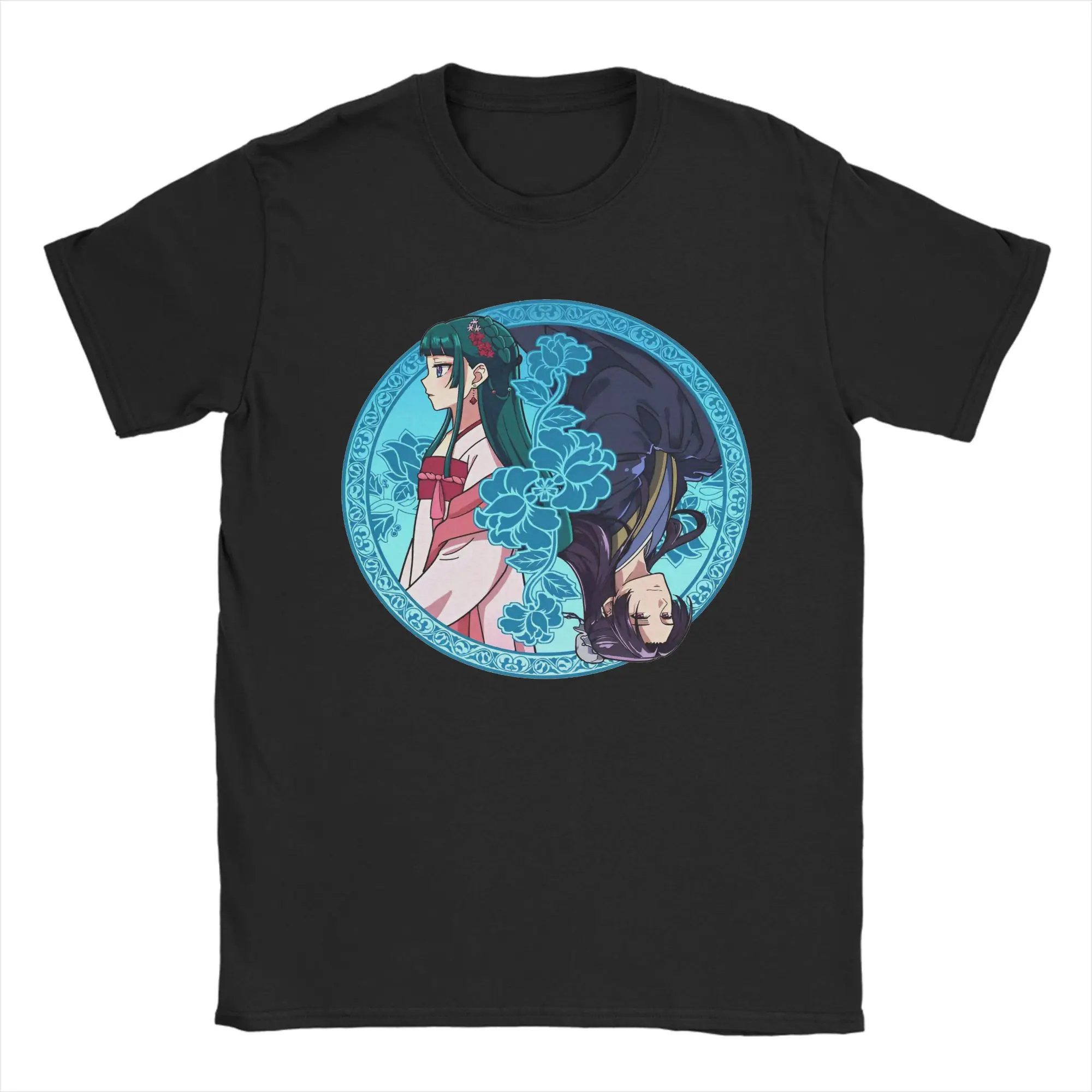 Kusuriya no Hitorigoto Anime T-Shirt The Apothecary Diaries Humor 100% Cotton Tee Shirt Round Collar Short Sleeve T Shirts