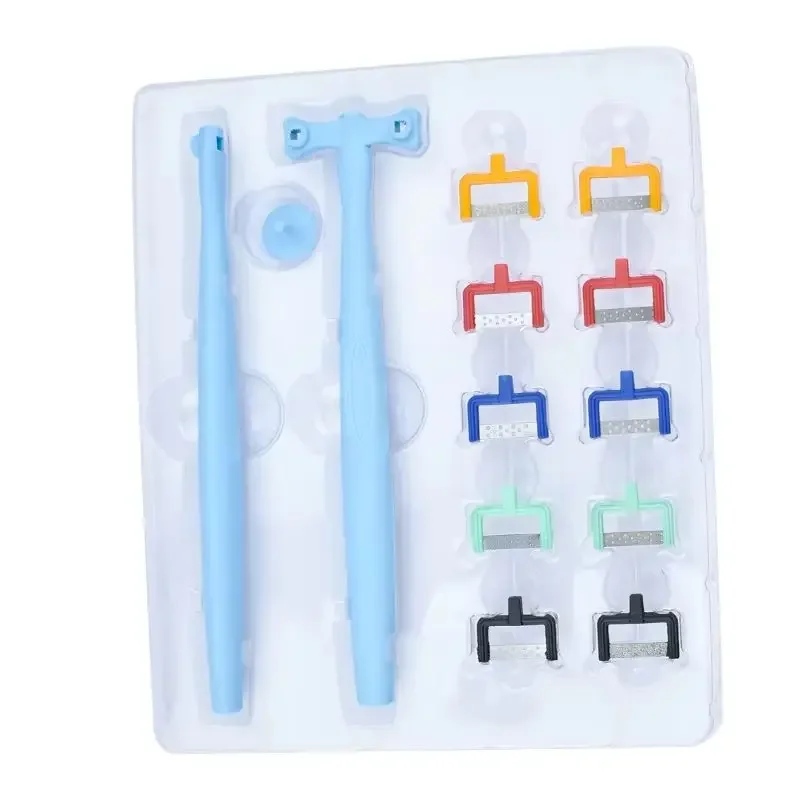 

Dental Materials Adjacent Surface Deglazing Polishing Strip Cutting Grinding Strip Gap Saw Set Oral Consumables