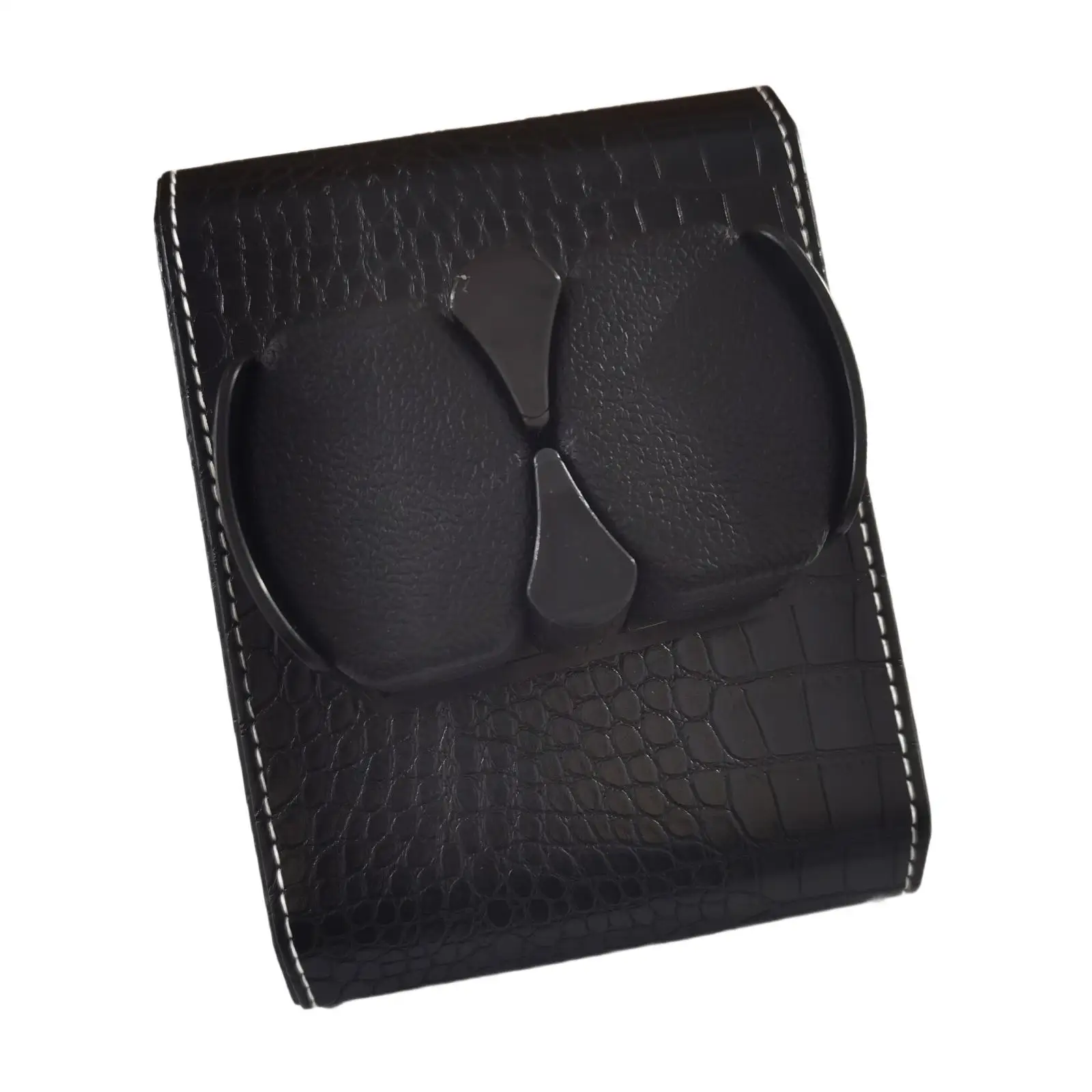 Automatic Watch Winder Rotating Watch Case Portable PU Leather Watch Display Box Watch Holder for Apartment Women Men Table