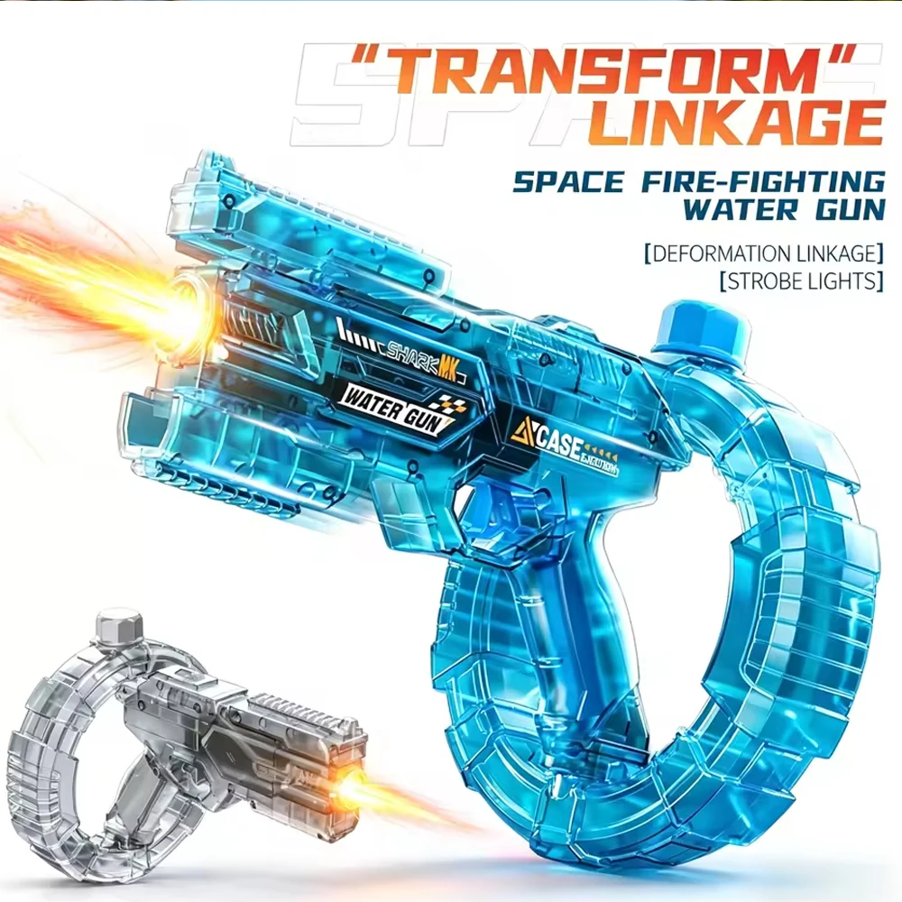 

TK HOT! Electric Water Guns for Adults Powerful Squirt Automatic Water Blasters Summer Outdoor Beach Toy Compatible