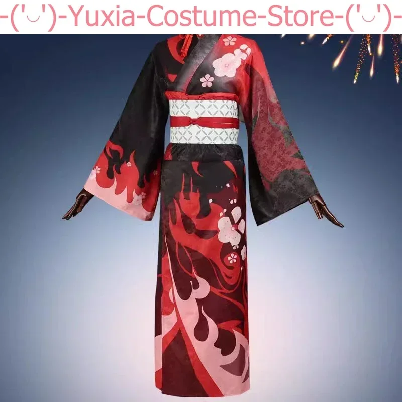 Genshin Impact Hanyuuda Chizuru Kimono Women Cosplay Costume Cos Game Anime Party Uniform Hallowen Play Role Clothes Clothing