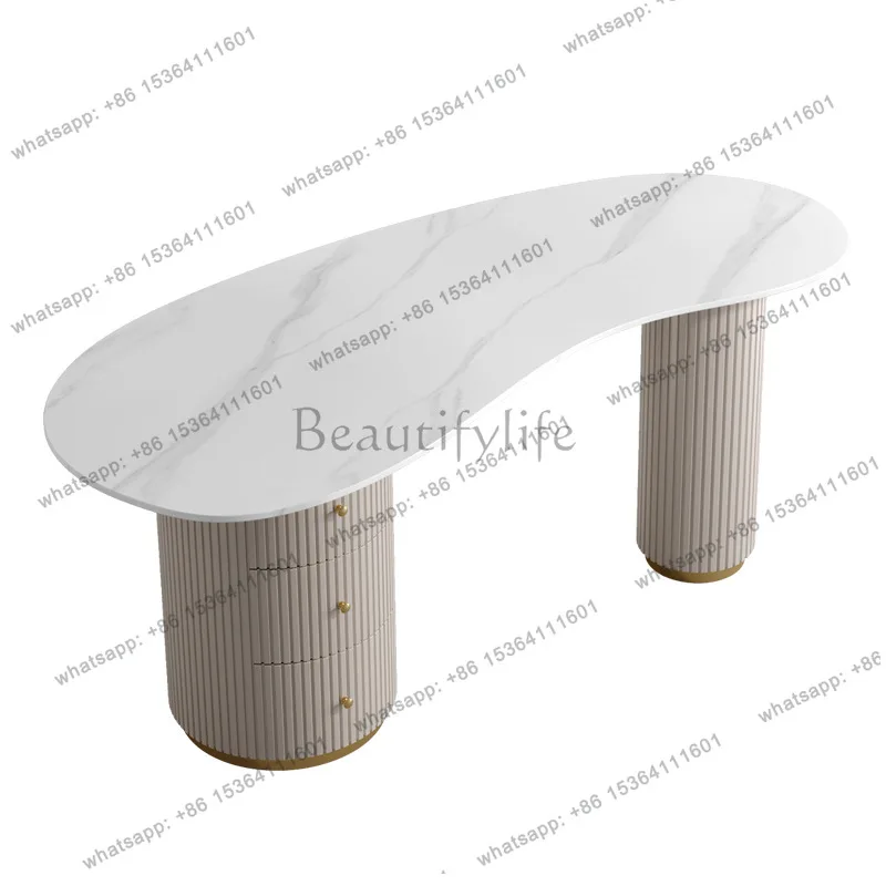 Consultation desk, reception, negotiation, beauty salon desk, home modern and simple