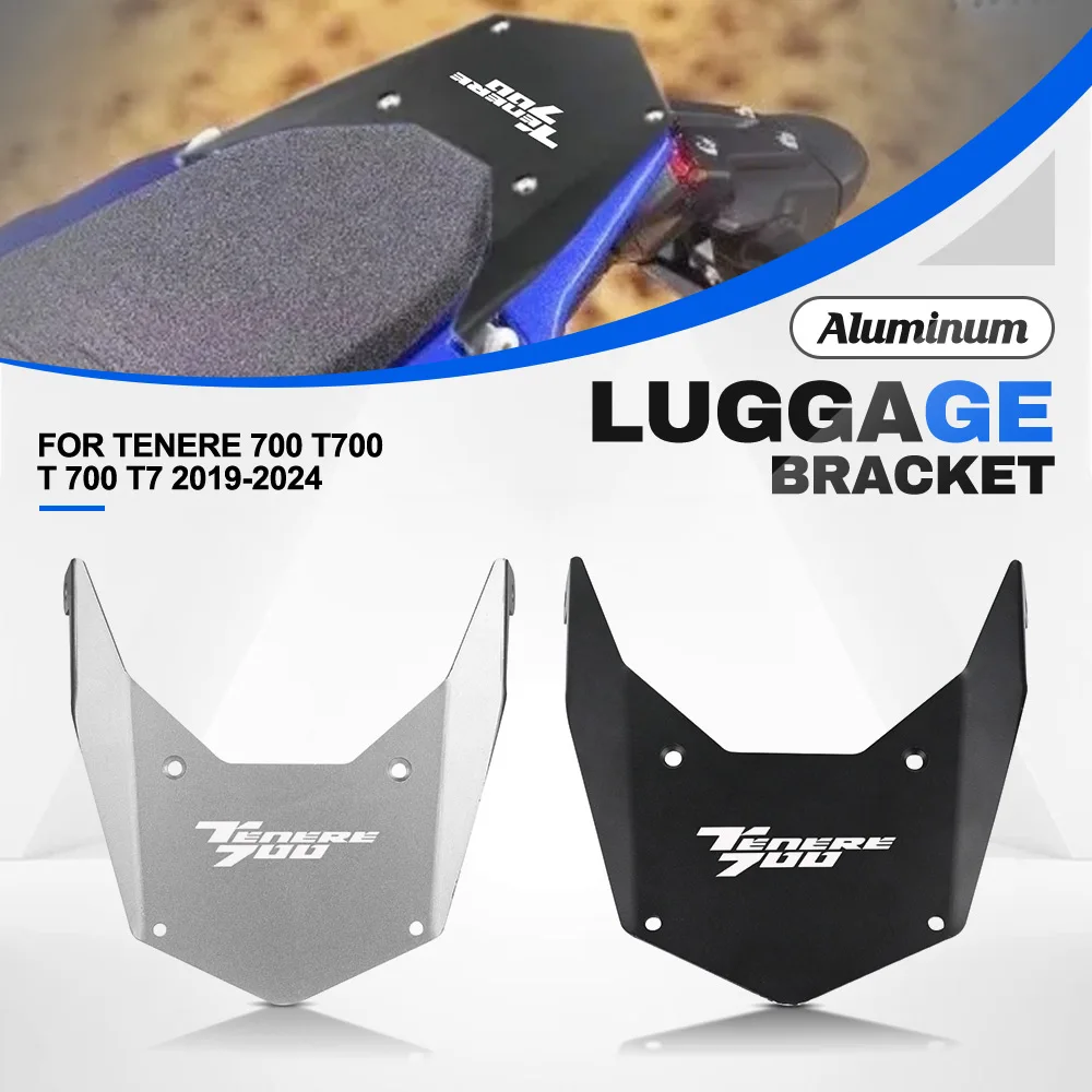 

For Yamaha Tenere 700 T700 T 700 T7 2019 - 2024 Motorcycle Luggage Carrier Rack Saddlebag Cargo Holder Bracket Support Tenere700