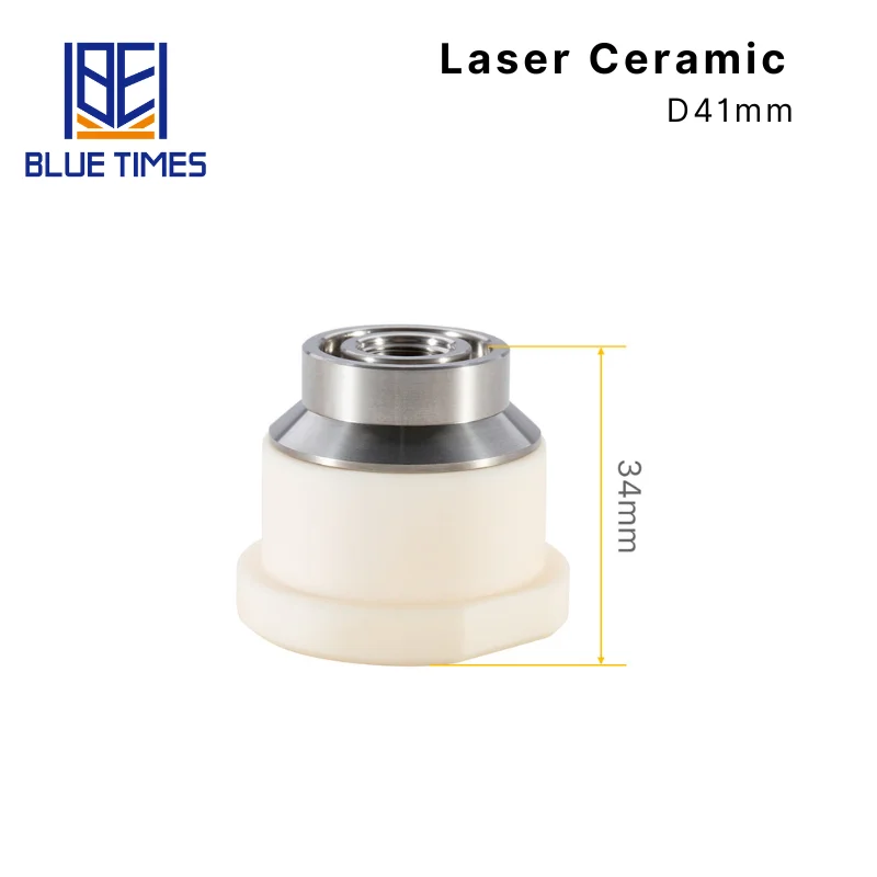 Bluetimes  Original Laser Ceramic Holder Ring For Fiber Cutting Machine D41 mm  Fiber Laser Nozzle