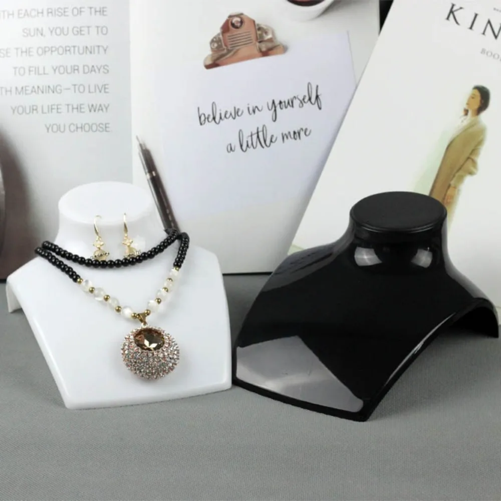 

Модное акриловое ожерелье, подставка для бюста, практичный элегантный держатель-цепочка, длительный органайзер для ожерелья, женский органайзер