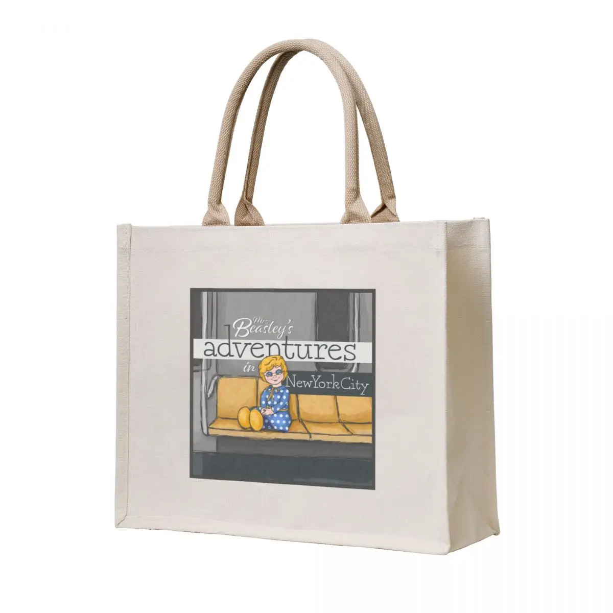 

Mrs. Beasley's Adventures Tote Bag tote bags aesthetic ecological bags tote bag canvas custom fabric bag