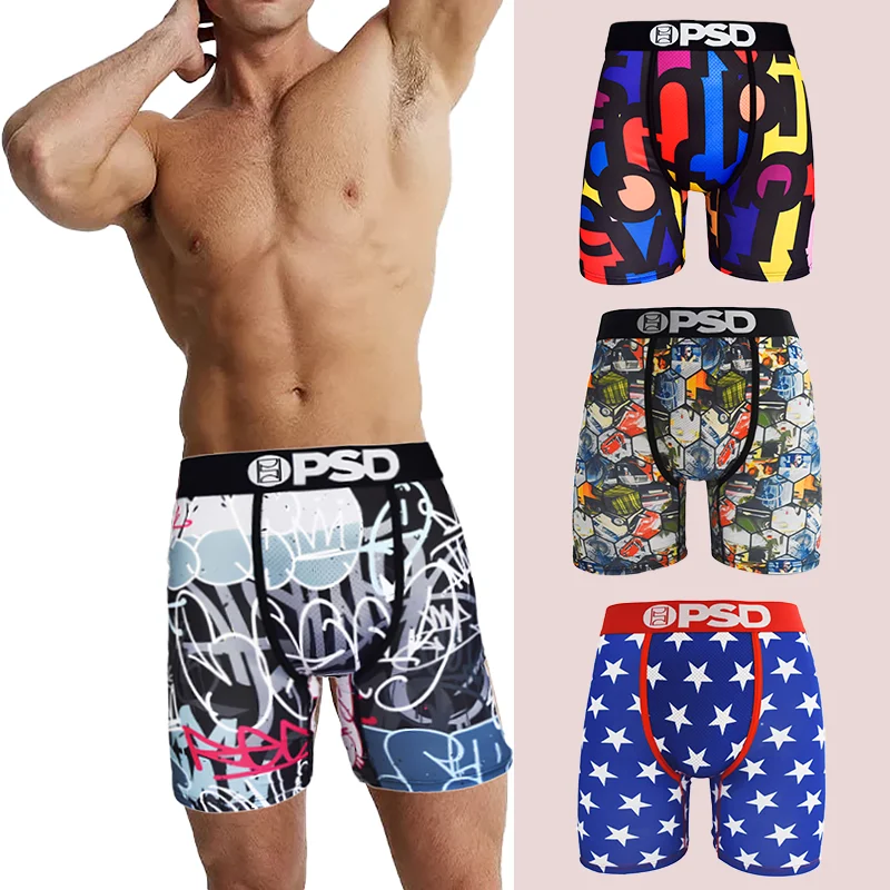 

1 шт. мужские спортивные быстросохнущие плавки-боксеры из полиэстера S-XXL, дышащее комфортное нижнее белье для активного ношения, тренажерного зала, путешествий и повседневного использования