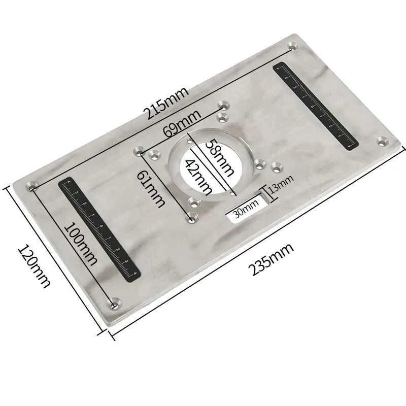 Trimming machine flip board inner round parts