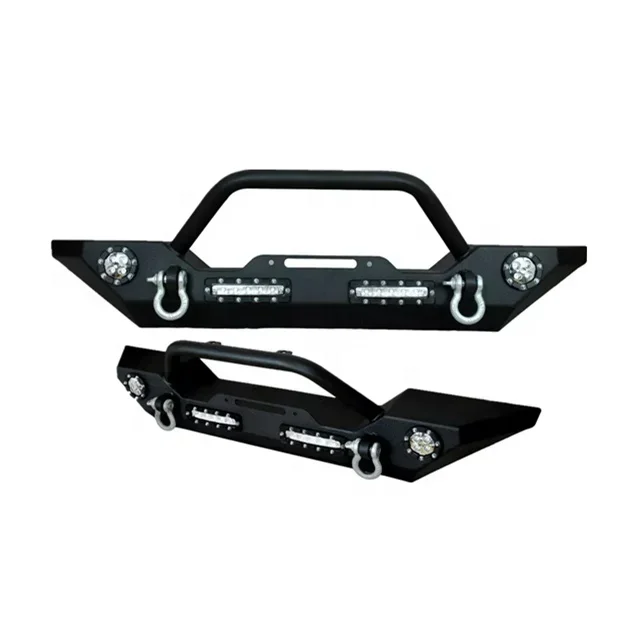 

4x4 Car Bumper 4x4 Offroad Accessories With Lights For Jeep JK Front Bull Bar