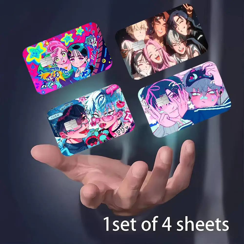 ALIEN STAGE Mizi Till Ivan Anime Anmie Sticker Film Skin Cover For Credit Card Debit Bank Card Front
