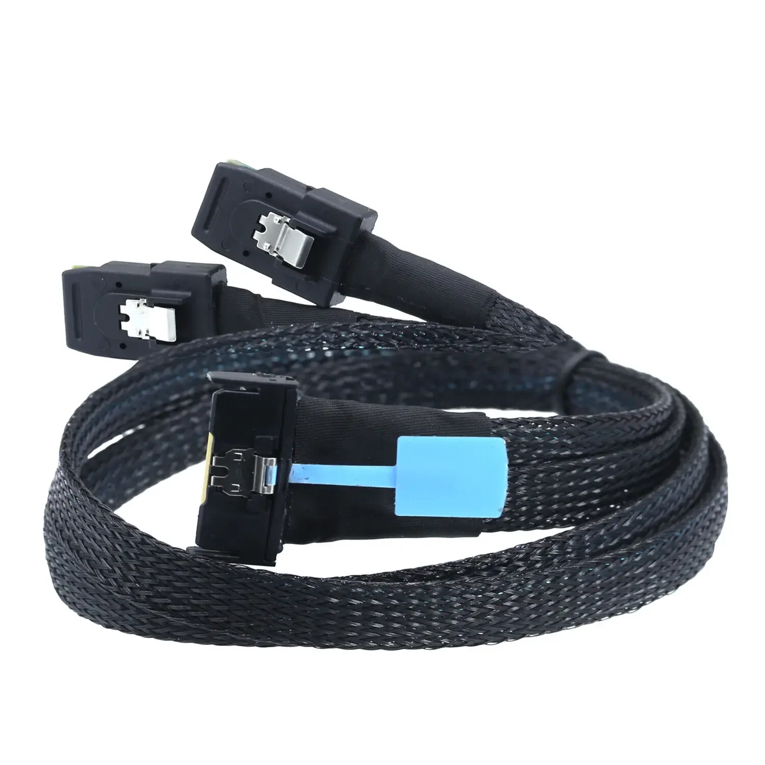 Pci-e 5.0 MCIO 8x74P do 2x36P Mini kabel SFF-8087 SAS do serwerów