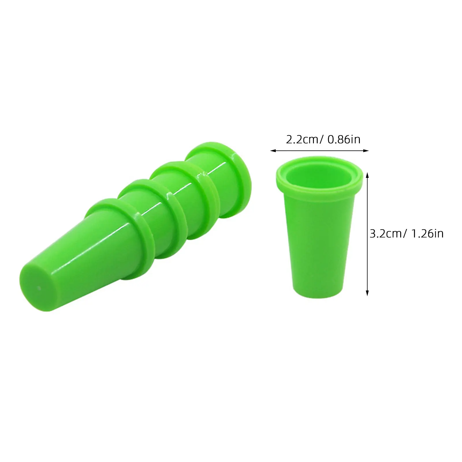 60Pcs Thimble Caps Colorful Plastic Finger Protectors Pin Needle Shield for Quilting Sewing Needlecraft DIY Finger Protector