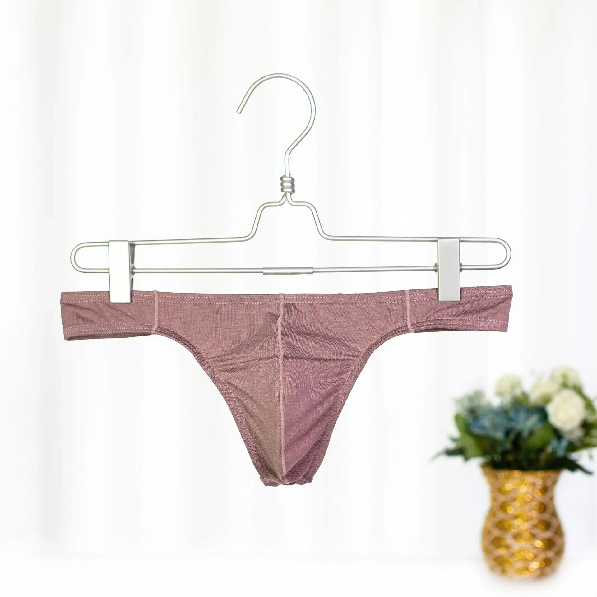 

Мужские сексуальные стринги с Т-образной спинкой, модальные, мягкие, эластичные, удобные, быстросохнущие, нижнее белье для геев с низкой посадкой, U-образный выпуклый чехол, стринги, эротическое манкини