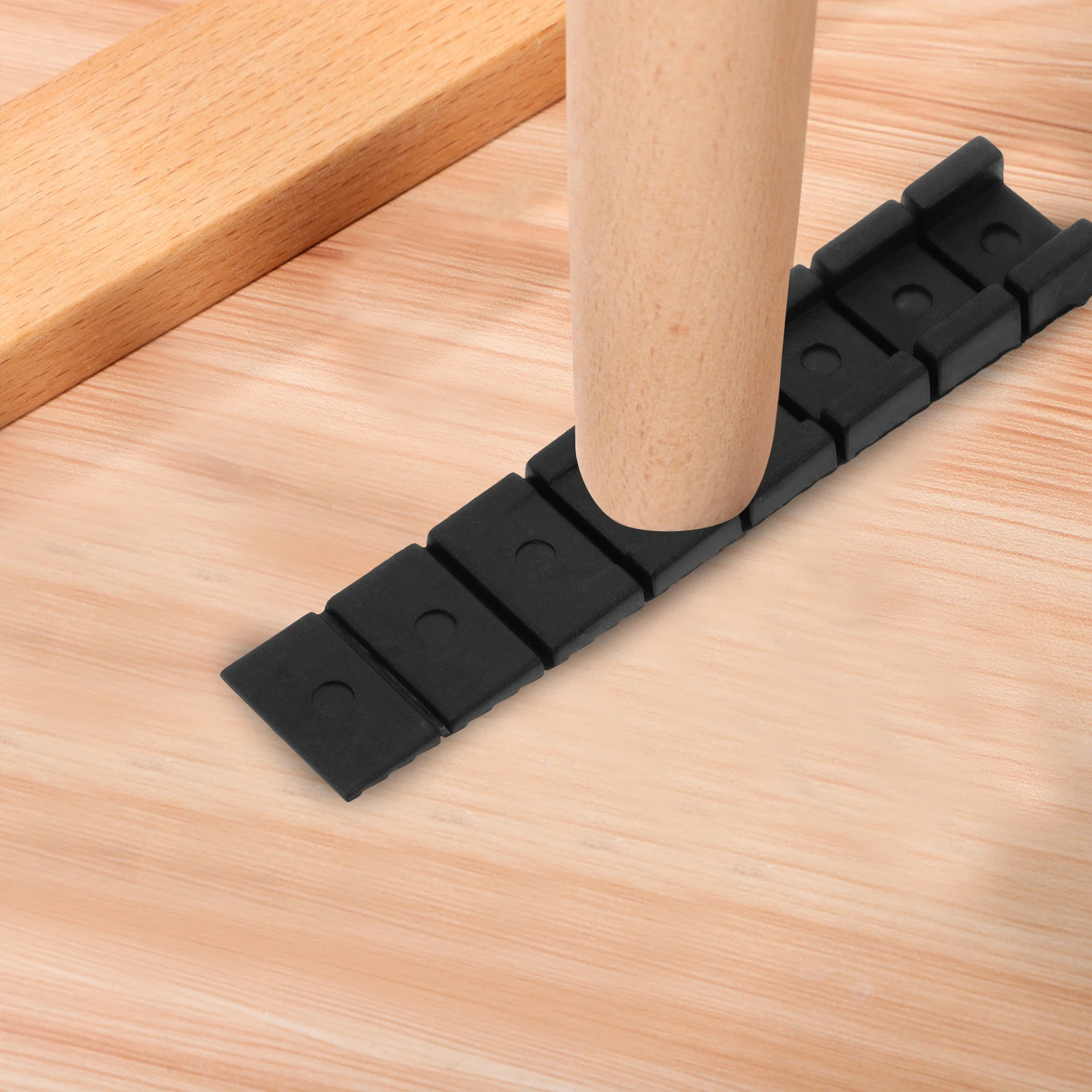 

20pcs Furniture Levelers Balance Spacer Plastic Shims Wedge for Uneven Floors Stabilize Tables Chairs Shelves Fix Wobbly