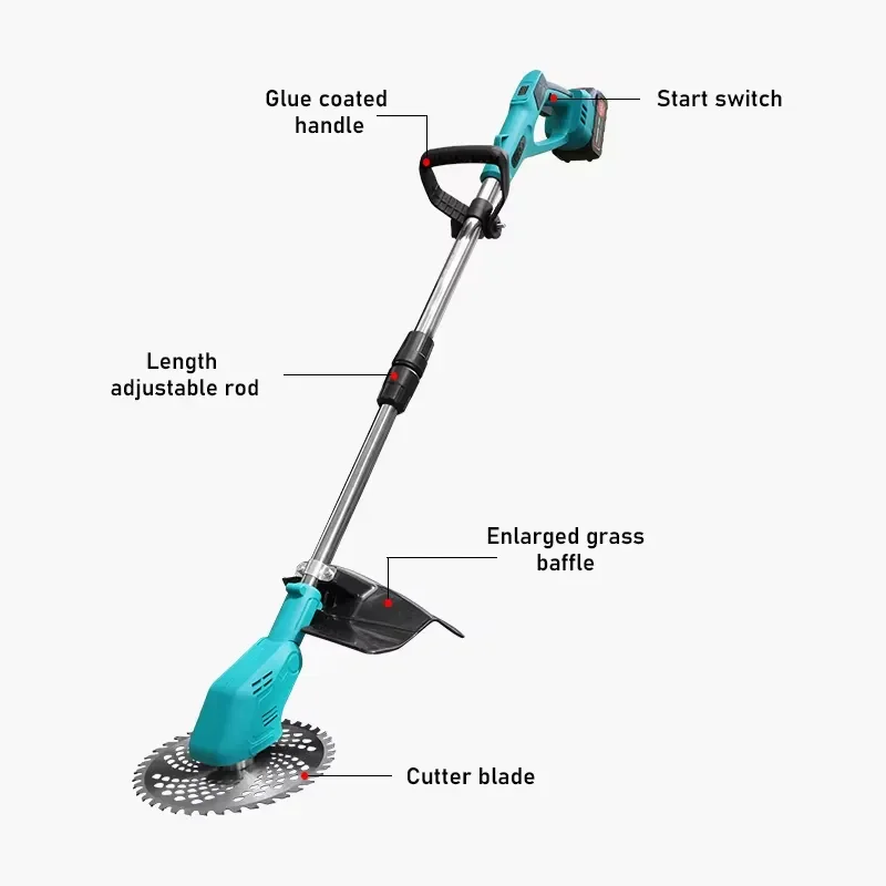 Lithium Ion Lawn Mower Garden Tool Direct From Manufacturer Factory Supply For Importers High Quality Outdoor Cutting