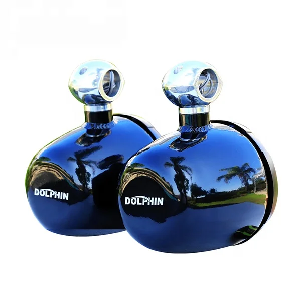

Pair of 5.25in Aluminum Anodized Pod Marine Waterproof Speaker Pods