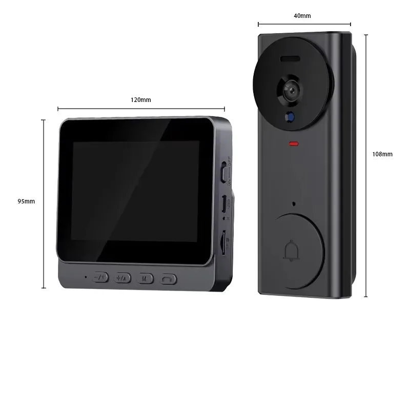Smart Wireless Video Intercom System with Visual Doorbell for Home Use Intelligent  Doorbell System