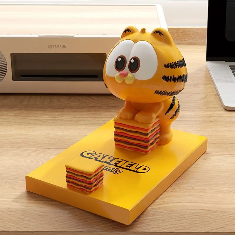 The Garfield Movie Cute Garfield Cat Figure Resin Desktop phone stand decoration Desktop Decoration Lovely Exclusive Gifts