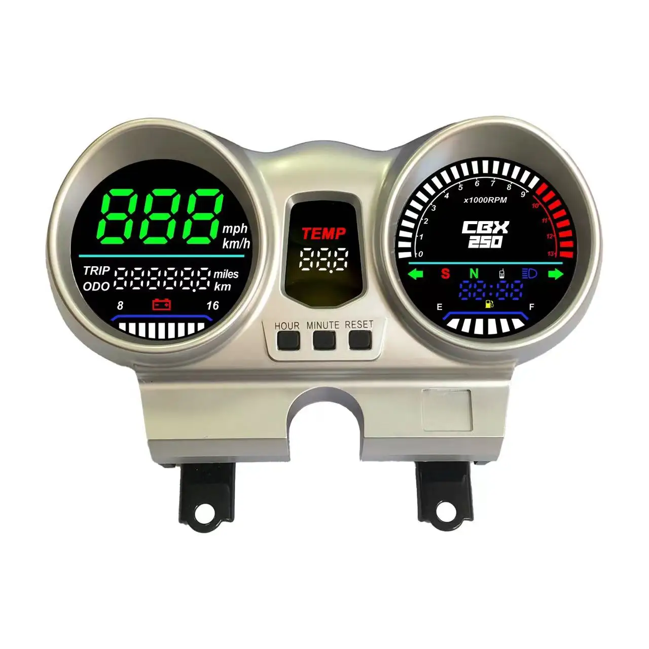 CBX250 CBF250 Twister 2001 a 2008 Motorcycles Speedometer Gauge Odometer LCD Display Speed Meter 37100-KPF-961