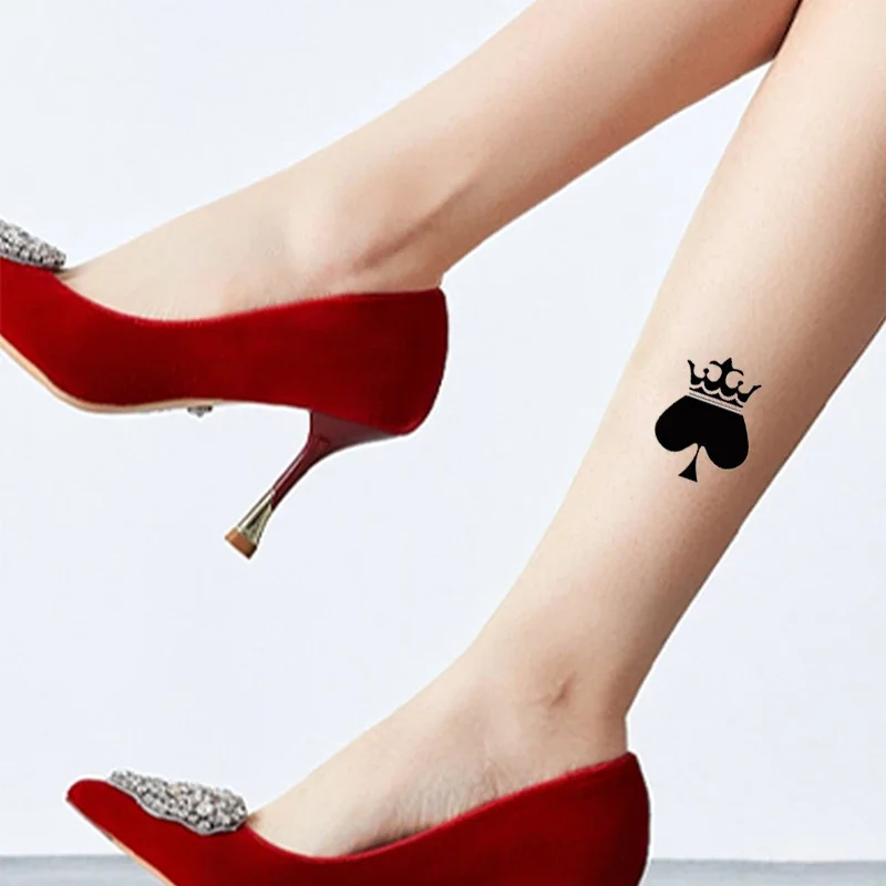 س من البستوني الوشم مقاوم للماء لصاقات وشم مؤقت الوشم غرزة وهمية الوشم الجسم فلاش الحناء الوشم الرجال ملصقات الوشم #3