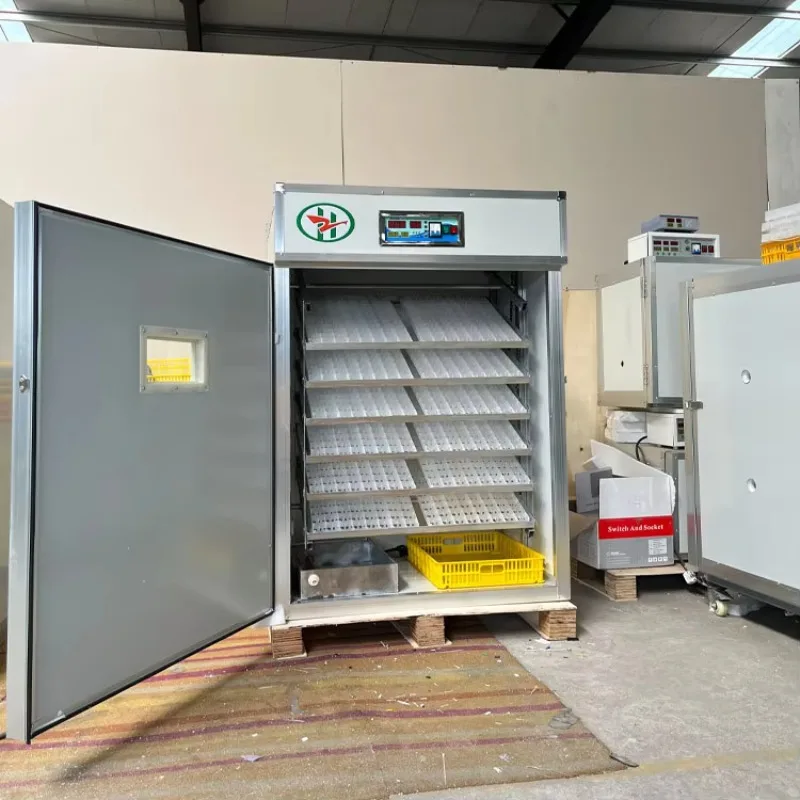 Best Sale 1056 Egg Incubator Fully Automatic Chicken New Intelligent Control Poultry Hatchery Machine