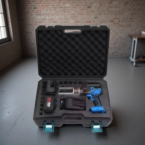 Elektryczny hydrauliczny zaciskacze do przewodów SL240, 10-240mm, miedziane szczęki, bezszczotkowy silnik, akumulatorowe narzędzie do zaciskania końcówek dla elektryków.