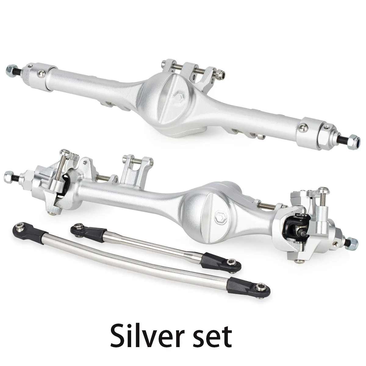 All types 1/10 Axial SCX10 Vanquish VS4-10 model F10T aluminum alloy biased egg straight bridge assembly accessories