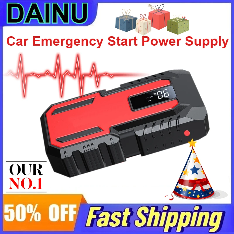 400A Car Emergency Start Power Supply 12V for Large Capacity Power Start Inflatable Ignition Rescue