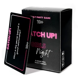 Catch Up Card Game Girls Night Party Game Spicy Thought Provoking Conversation Starters for Fun Girls Nights