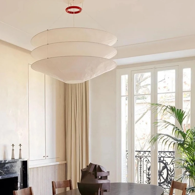 

Подвесная люстра в шляпе, винтажная гостиная, столовая, спальня, атмосфера DuPont, бумага ваби, песок