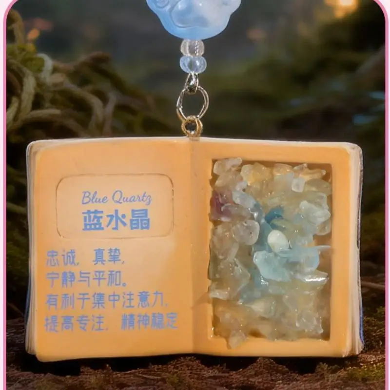 Hot Sale Meow Magic Book Keychain Blind Box Cute Bag Hanging Ornament Creative Desktop Decor Fashion Collectible Gift For Adults view 6