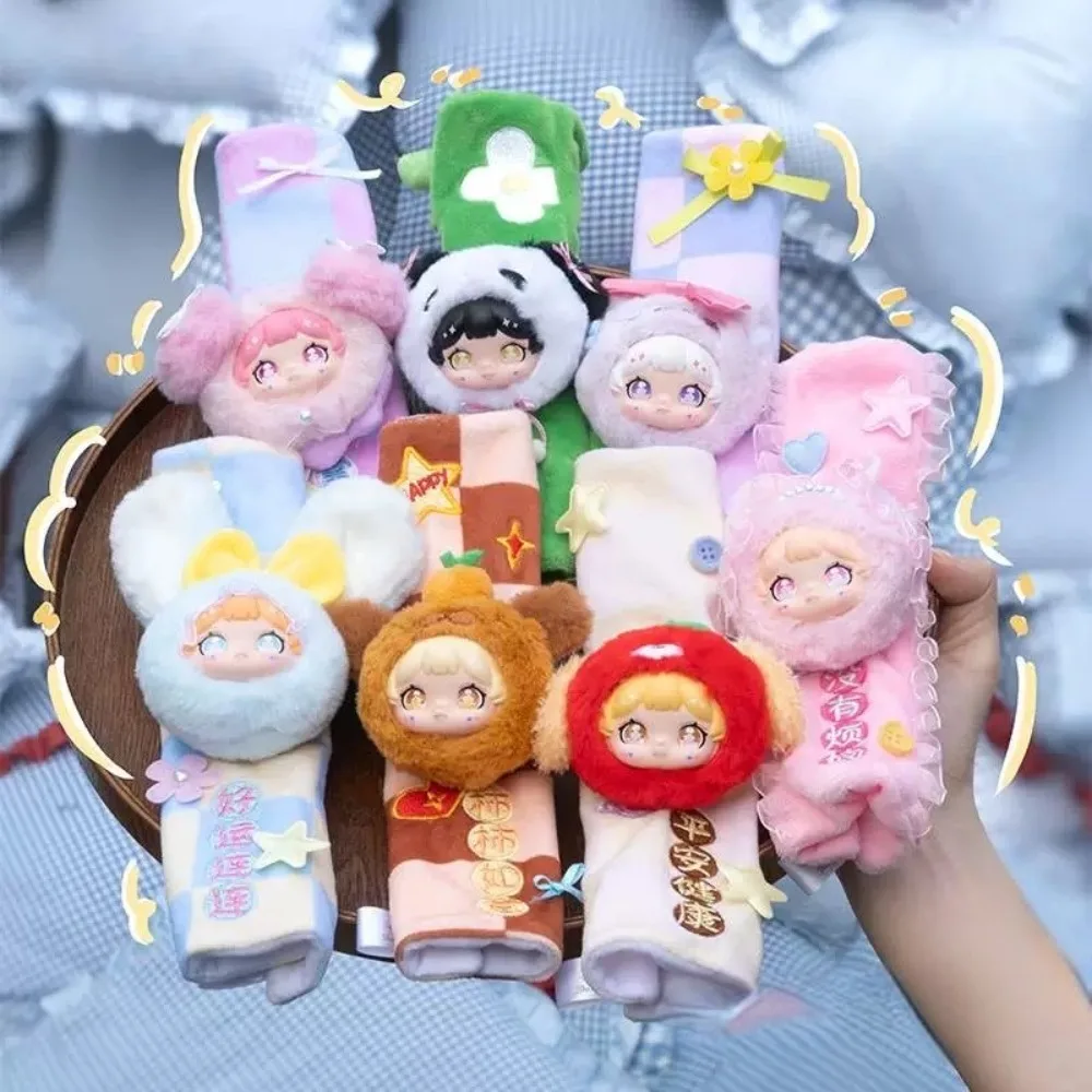 

Dalín Car Safety Belt Shoulder Pad Cover Plush Blind Box Fashionable Doll Car Decoration Kawaii Surprise Bag New Year Toy Gift