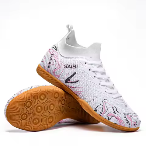 Men'S Soccer Shoes Quality Breathable Sports Sneakers Unisex Football Boots Professional Ultralight Match Hot Sale Women Sneaker