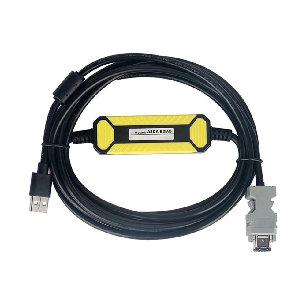 

For Delta ASDA-B2/AB Suitable A2 Servo Drive CN3 Connect PC Communication Programming Cable ASD-CNUS0A08