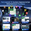 CarlinKit UHD Android 13 スマート TV ボックス クアルコム 8 コア ワイヤレス CarPlay Android 自動アダプター GPS HDMI ビデオ出力 CarPlay Ai ボックス 3