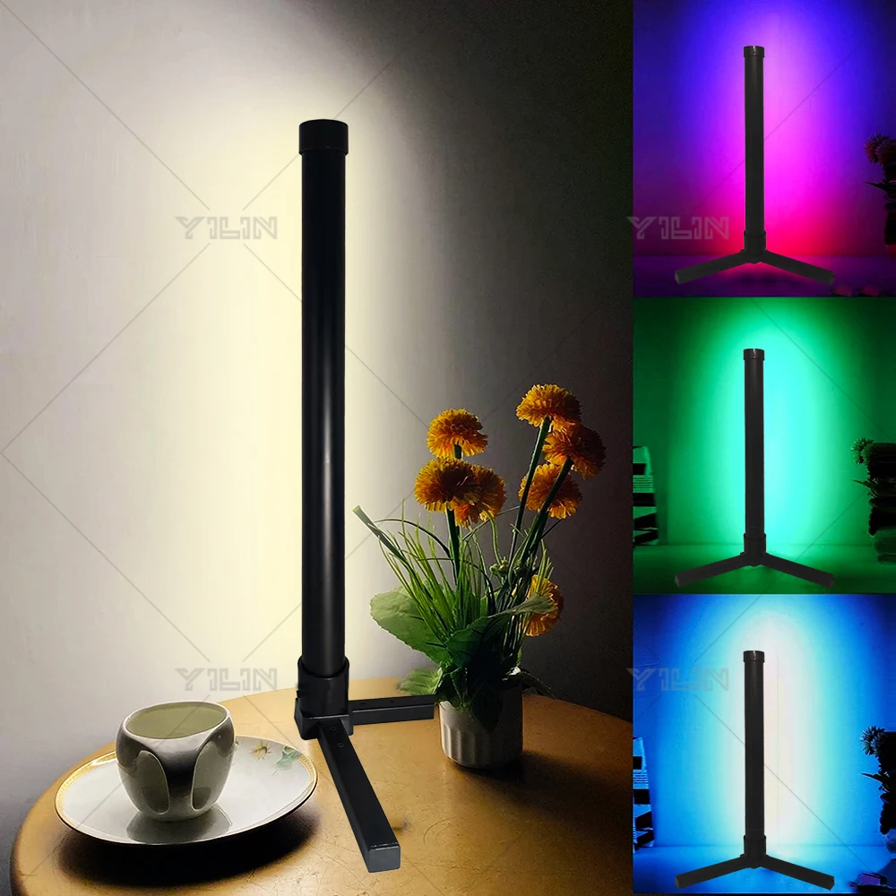 Lampada da tavolo a LED intelligente da 40cm APP e telecomando con sincronizzazione musicale RGB Dream Color 16 milioni di colori lampada da tavolo