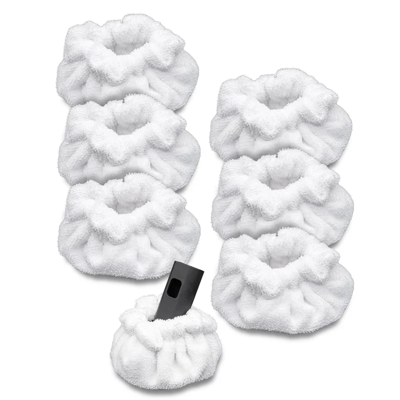 A74G-For Dupray Neat Steam Cleaner Accessories- Reusable Small Triangle Bonnets Steam Mop Pads