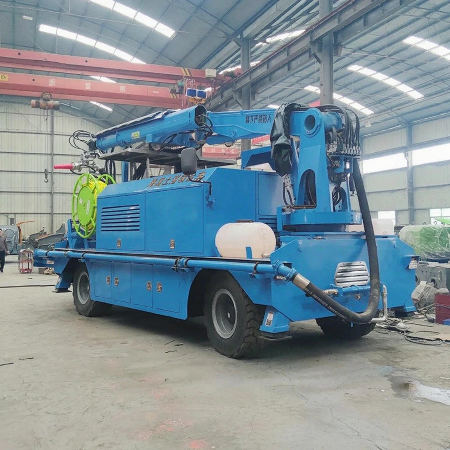 Easy Operation Wet Concrete Shotcrete Pump Machine for Grouting Pump Spraying Wet Shotcrete Machine Concrete Spraying