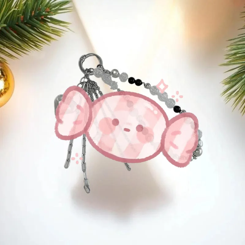 

Модный брелок со звездами и искусственным жемчугом; Модный аксессуар из бисера, идеально подходящий для женских тенденций